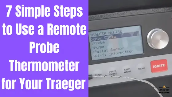 remote probe thermometer for traeger