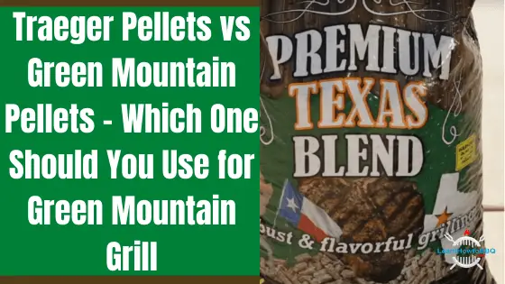 traeger pellets in green mountain grill