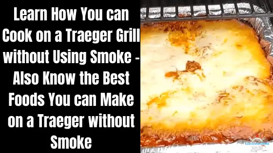 cook on traeger without smoke